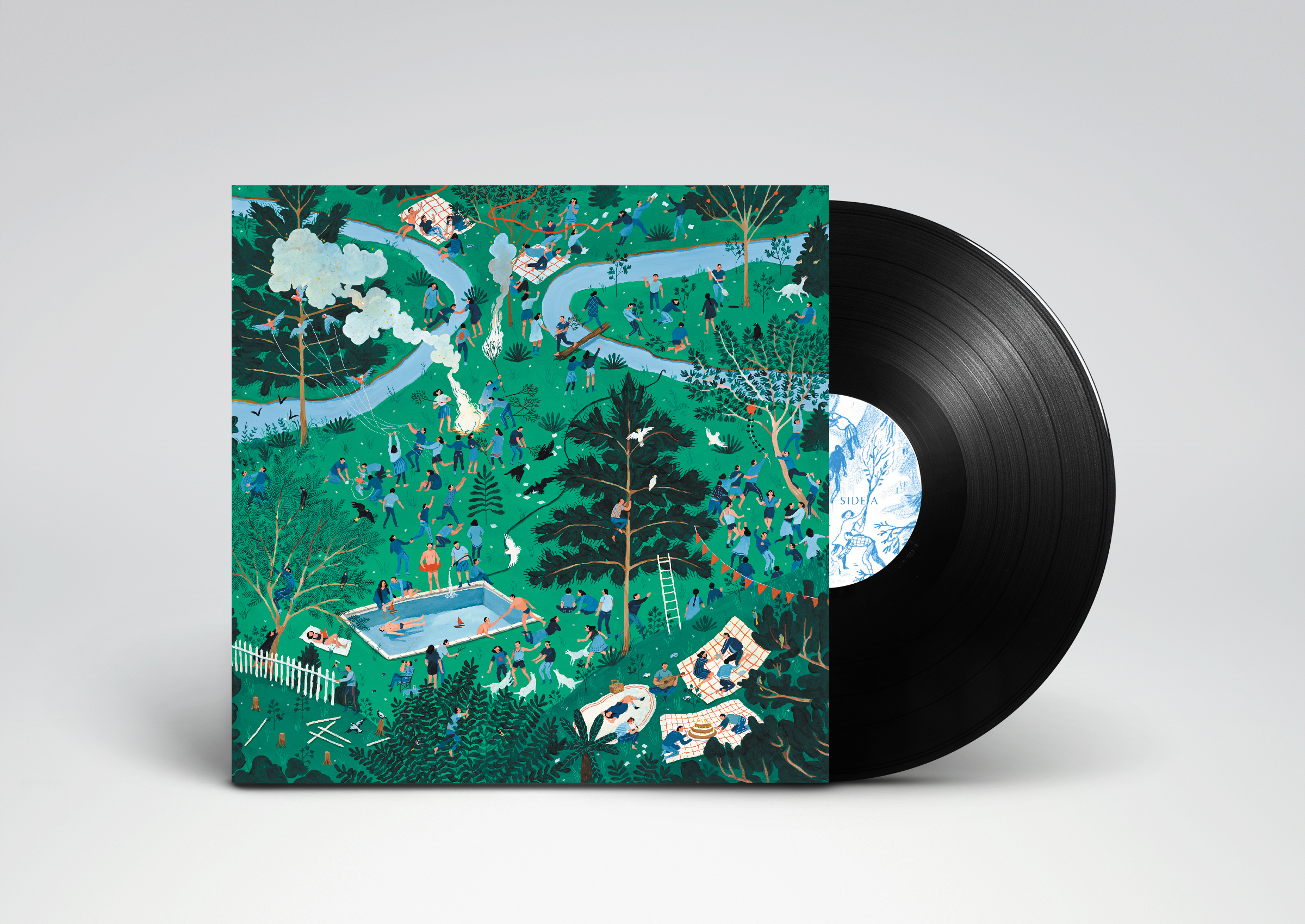 UPDATED The Warning Birds front vinyl